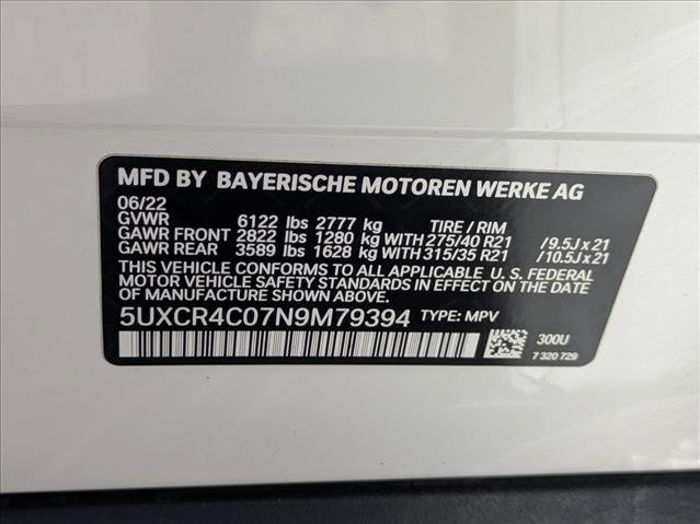 Used 2022 BMW X5 sDrive40i w/ Premium Package image 21