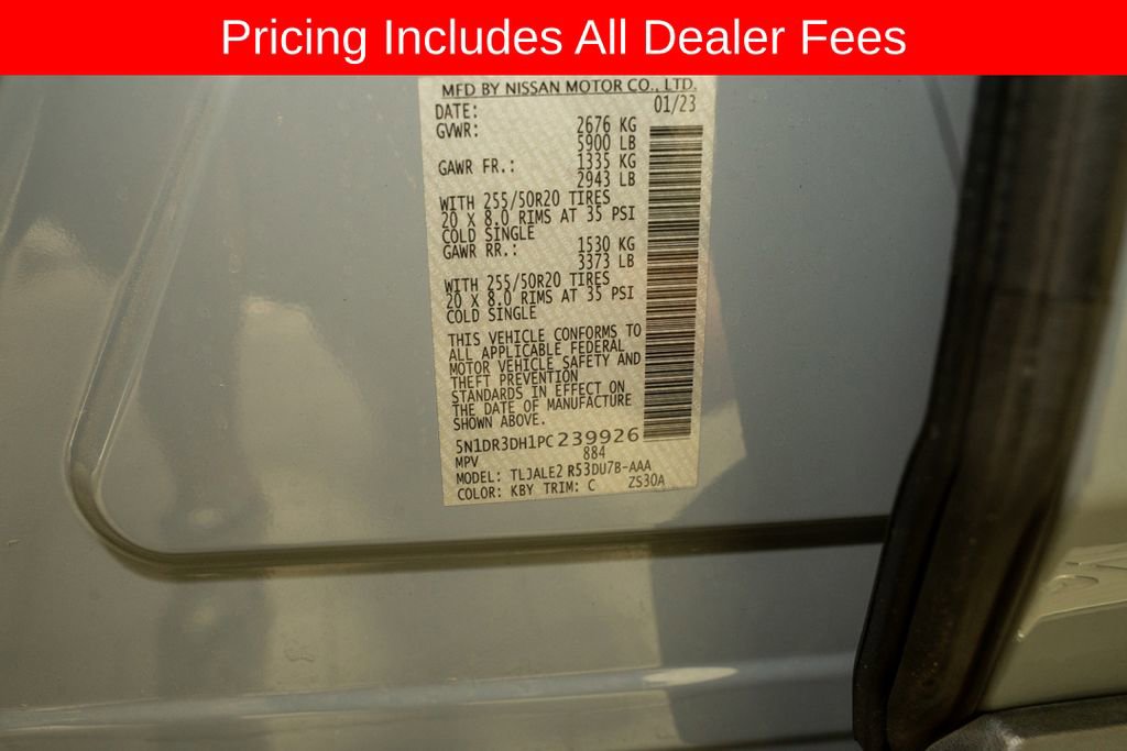 Certified 2023 Nissan Pathfinder Platinum FWD image 24