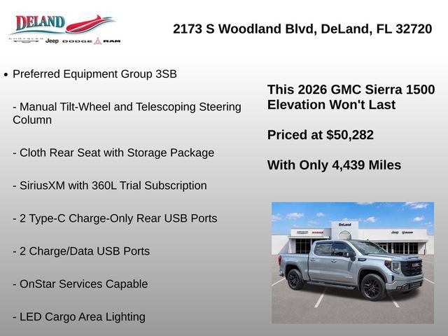 Used 2026 GMC Sierra 1500 Elevation w/ Elevation Premium Package AWD/4WD image 22