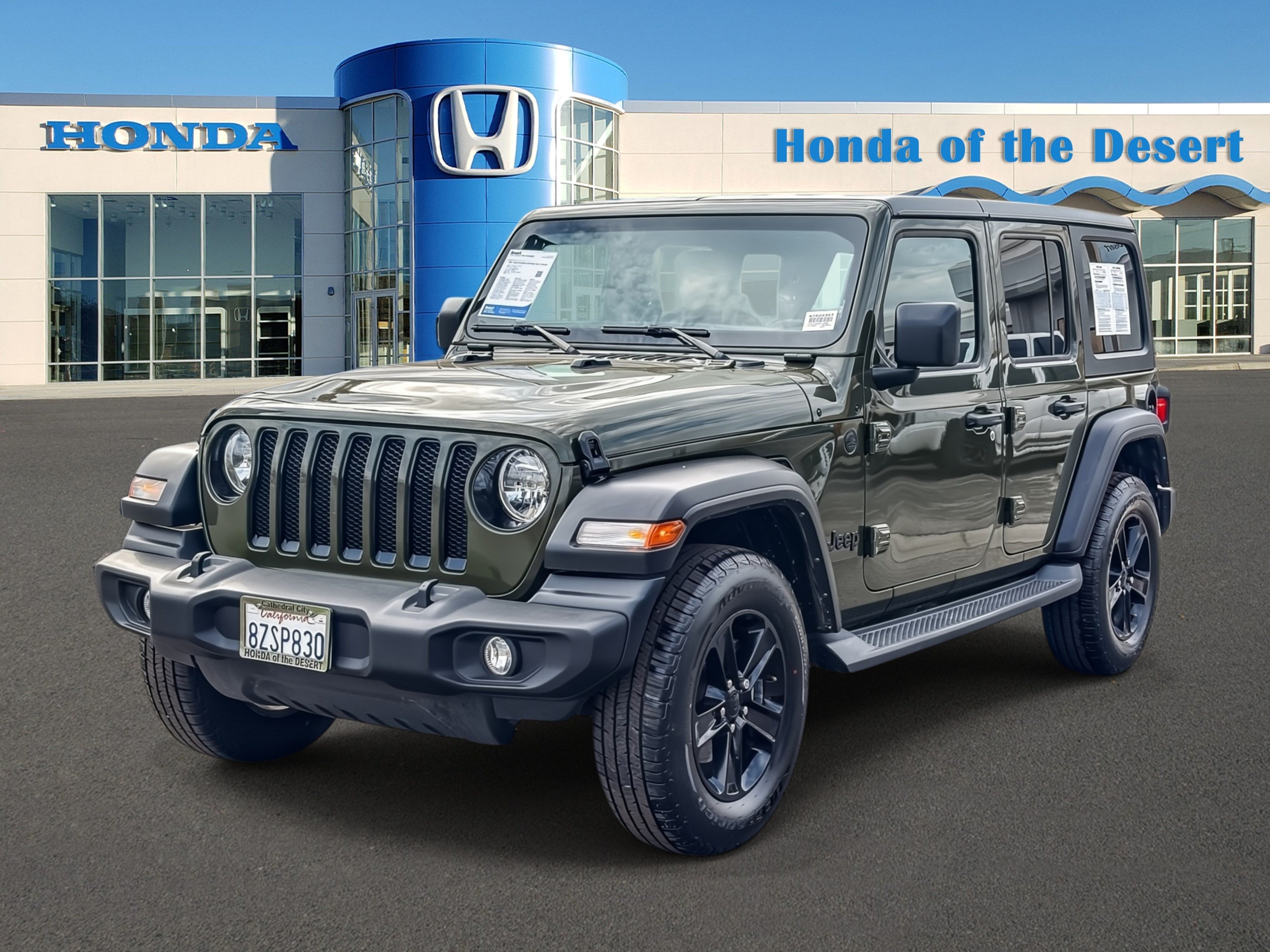 Used 2021 Jeep Wrangler Unlimited Sport AWD/4WD image 3