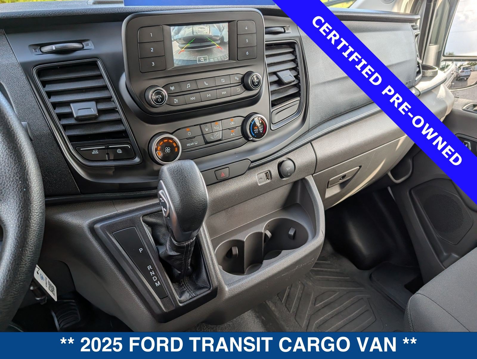 Certified 2025 Ford Transit 250 Low Roof w/ Exterior Upgrade Package RWD image 27
