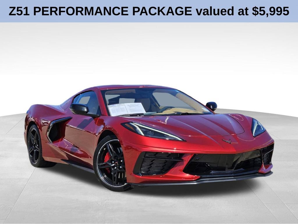 Used 2021 Chevrolet Corvette Stingray Premium Cpe w/ Z51 Performance Package