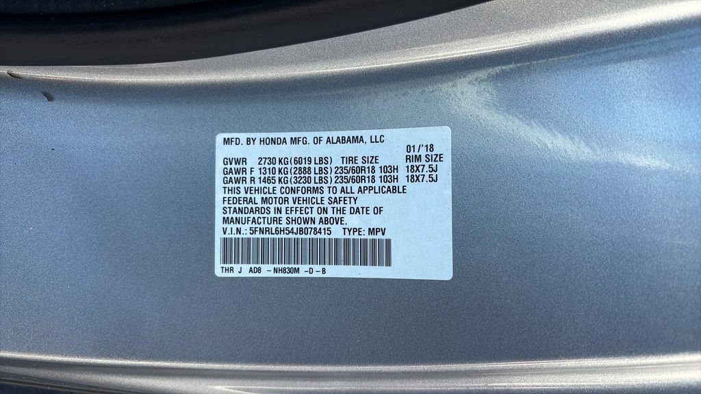 Used 2018 Honda Odyssey EX image 22
