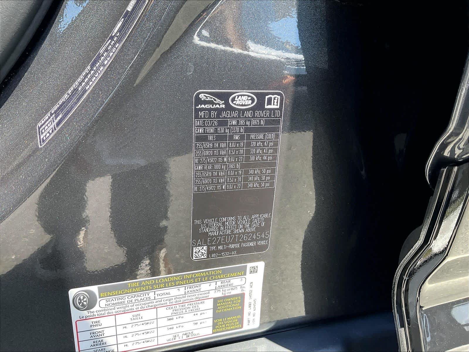 New 2026 Land Rover Defender 110 X-Dynamic SE AWD/4WD image 36