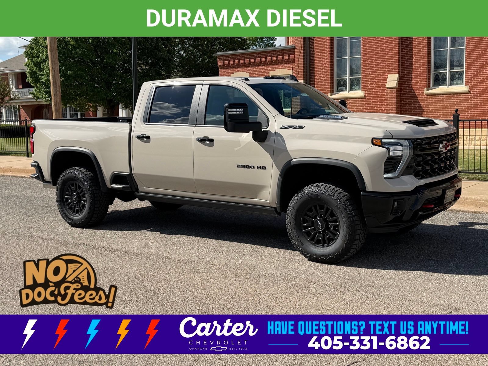 New 2026 Chevrolet Silverado 2500 ZR2 w/ LPO, Dark Essentials Package