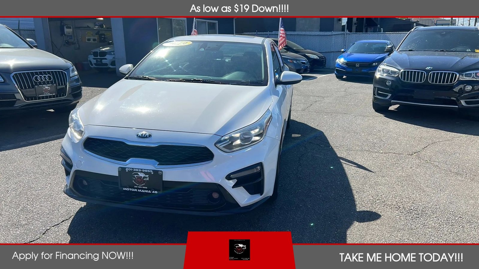 Used 2019 Kia Forte S w/ S Premium Package FWD image 1