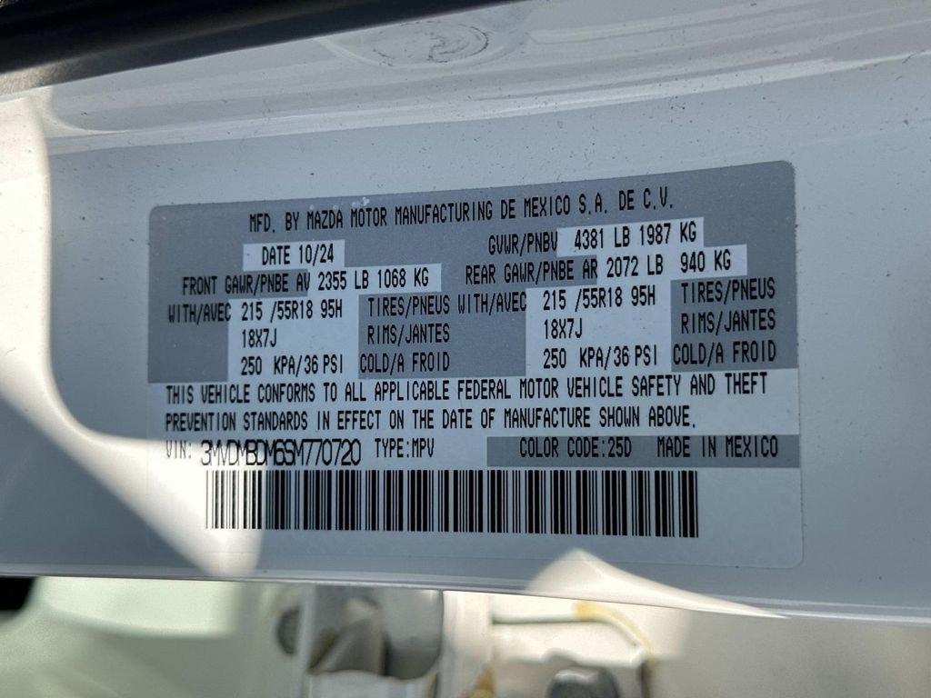 Certified 2025 MAZDA CX-30 AWD 2.5 S w/ Premium Package image 32