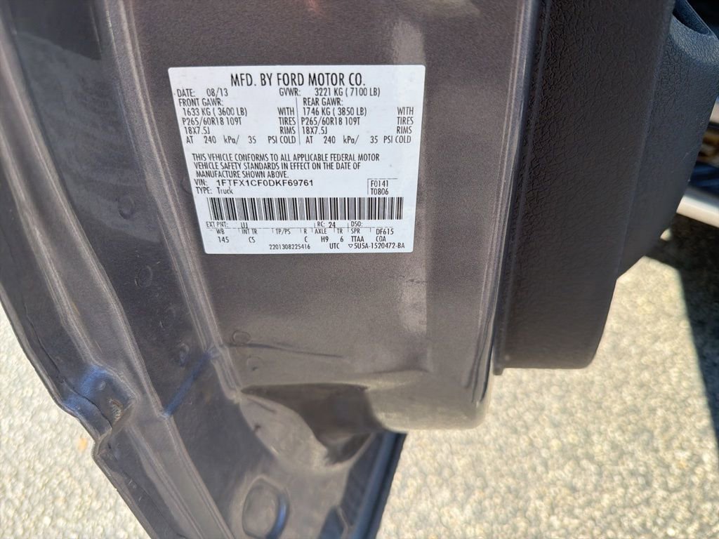 Used 2013 Ford F150 STX w/ Mid Equipment Group RWD image 14