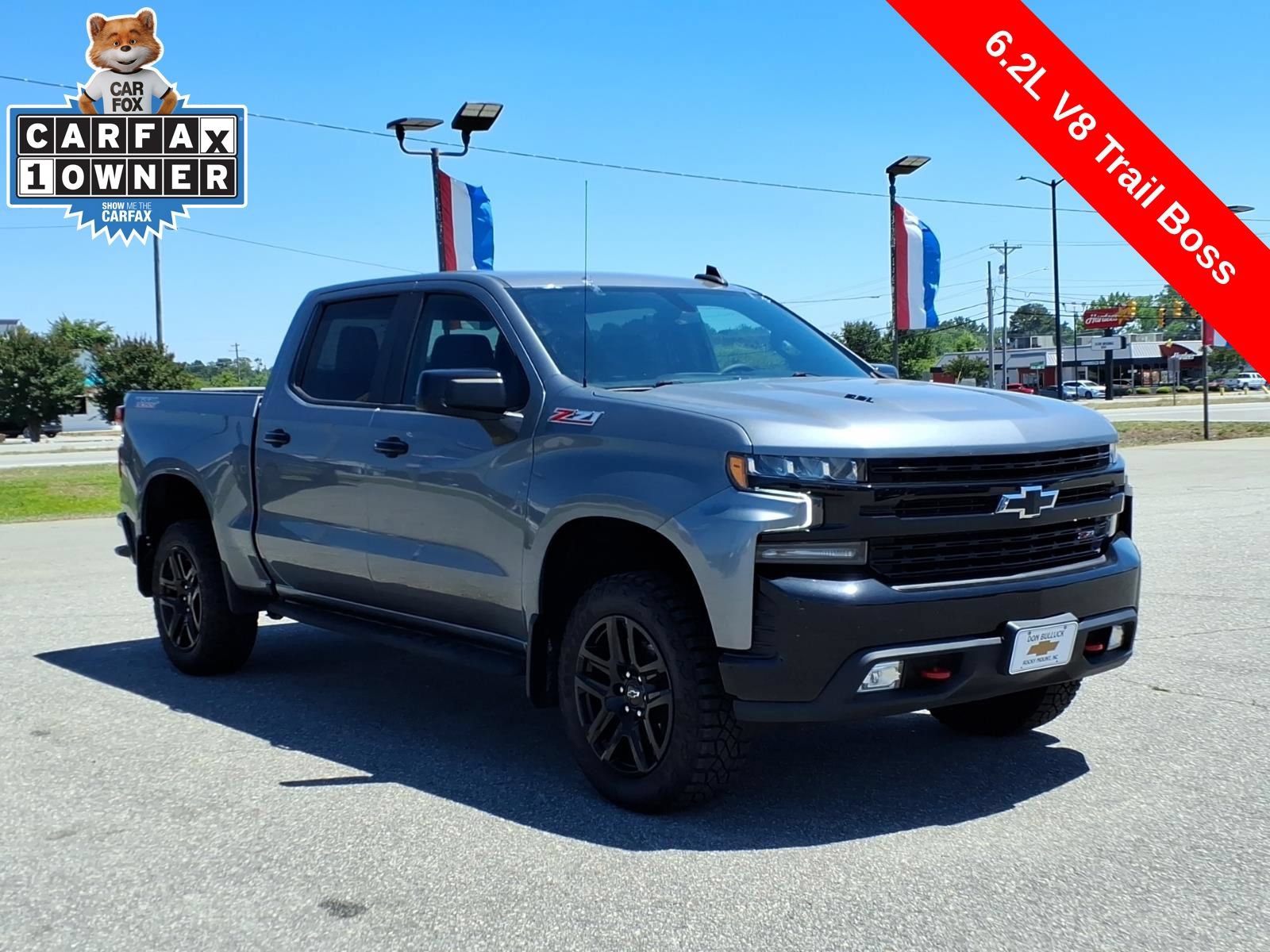 Used 2022 Chevrolet Silverado 1500 LT Trail Boss w/ Bed Protection Package AWD/4WD image 7