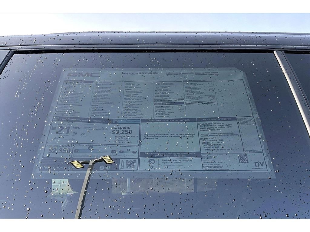 New 2026 GMC Acadia Elevation w/ Black Edition image 14