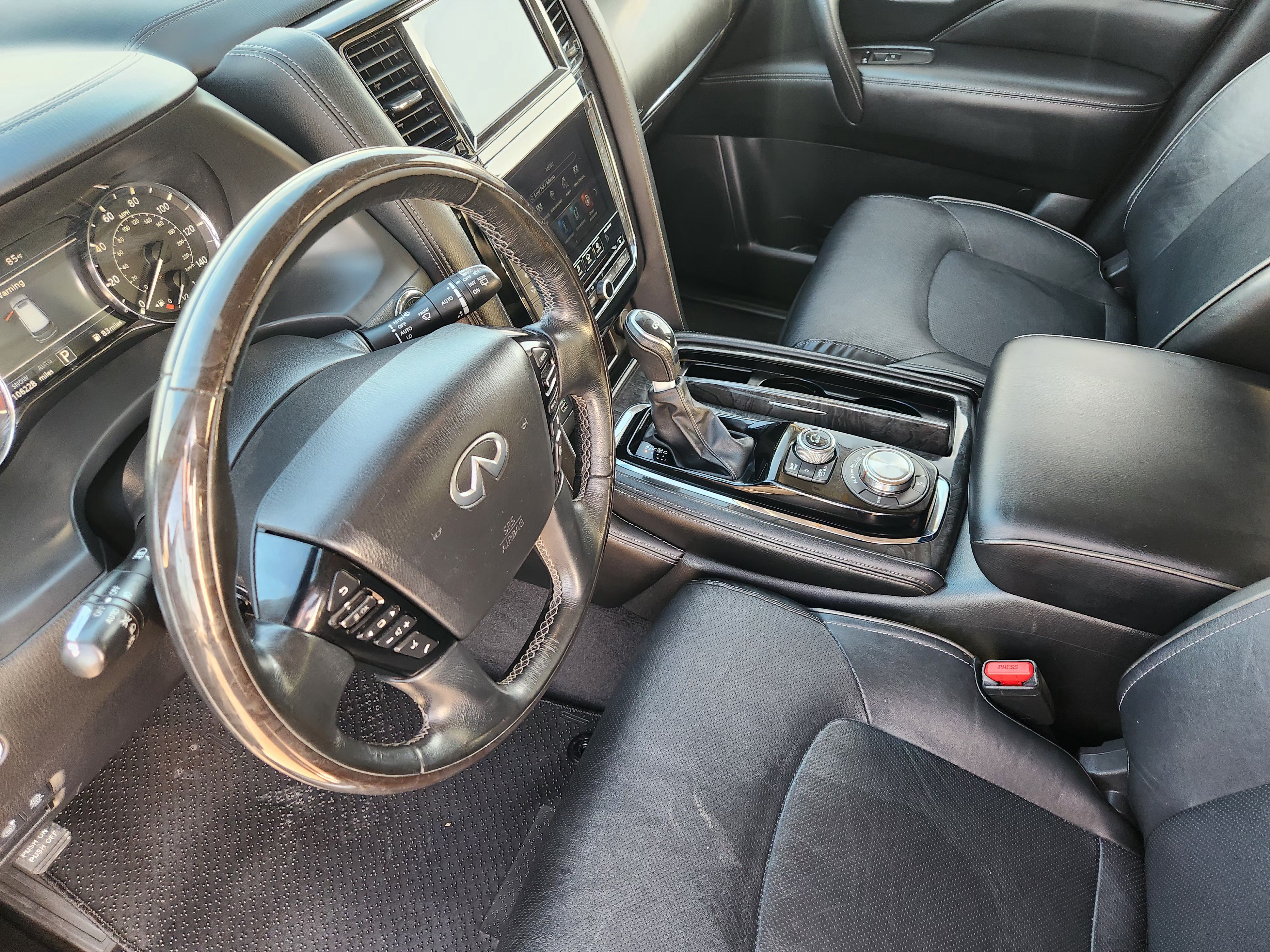 Used 2021 INFINITI QX80 Luxe AWD/4WD image 14