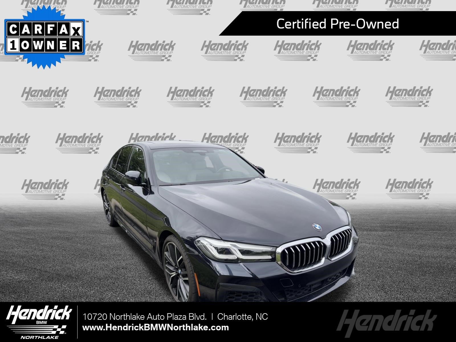 Certified 2023 BMW 540i w/ M Sport Package RWD image 1