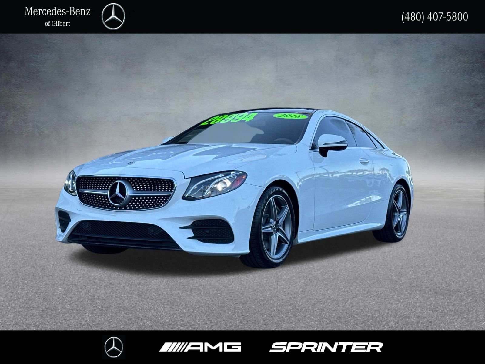 Certified 2018 Mercedes-Benz E 400 Coupe
