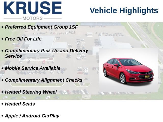 Used 2017 Chevrolet Cruze Premier FWD image 10