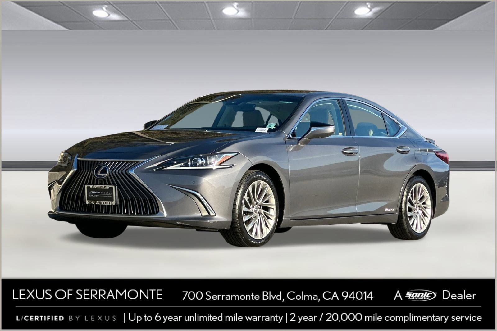 Certified 2020 Lexus ES 300h w/ Luxury Package