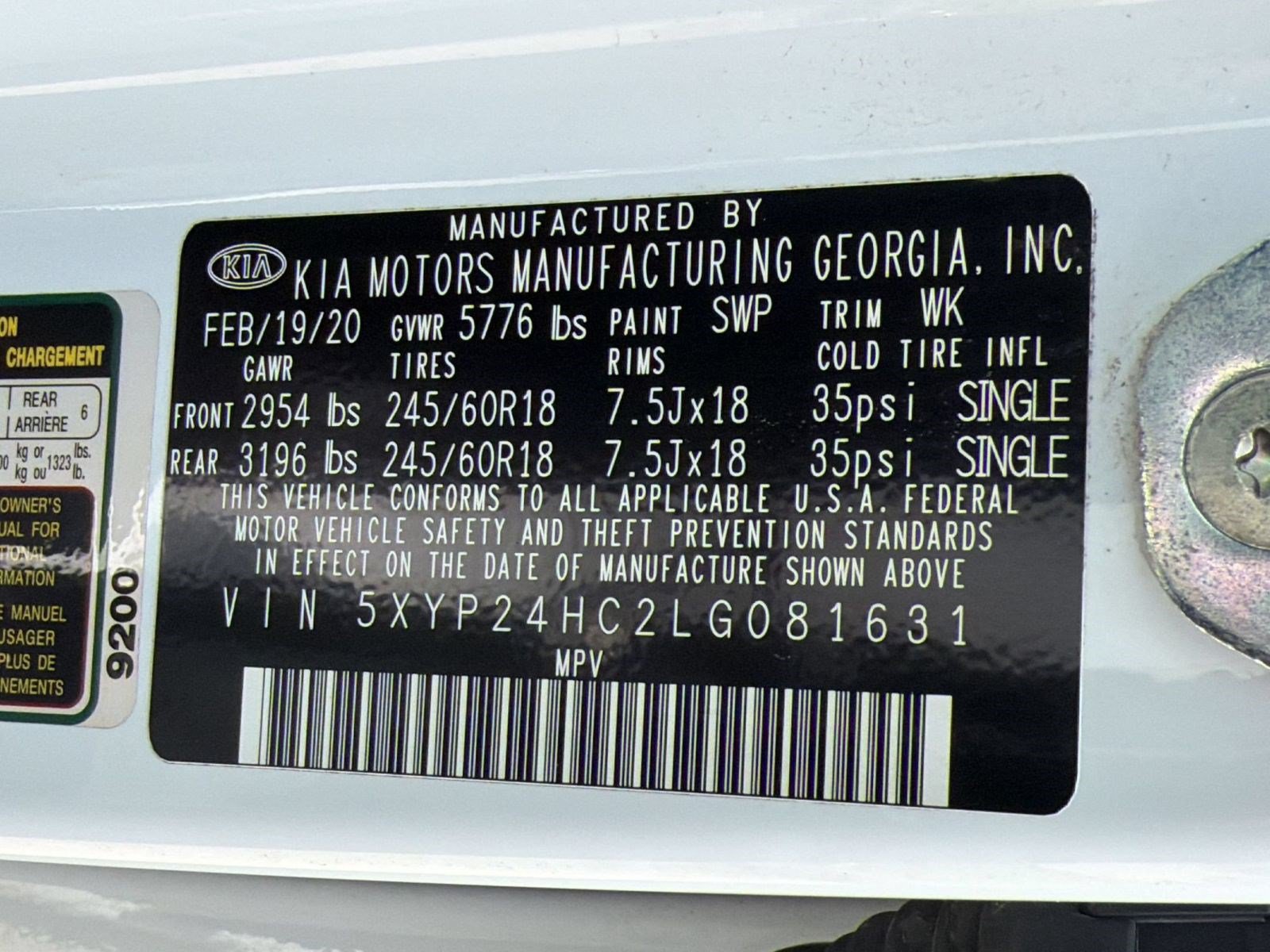 Used 2020 Kia Telluride LX FWD image 25