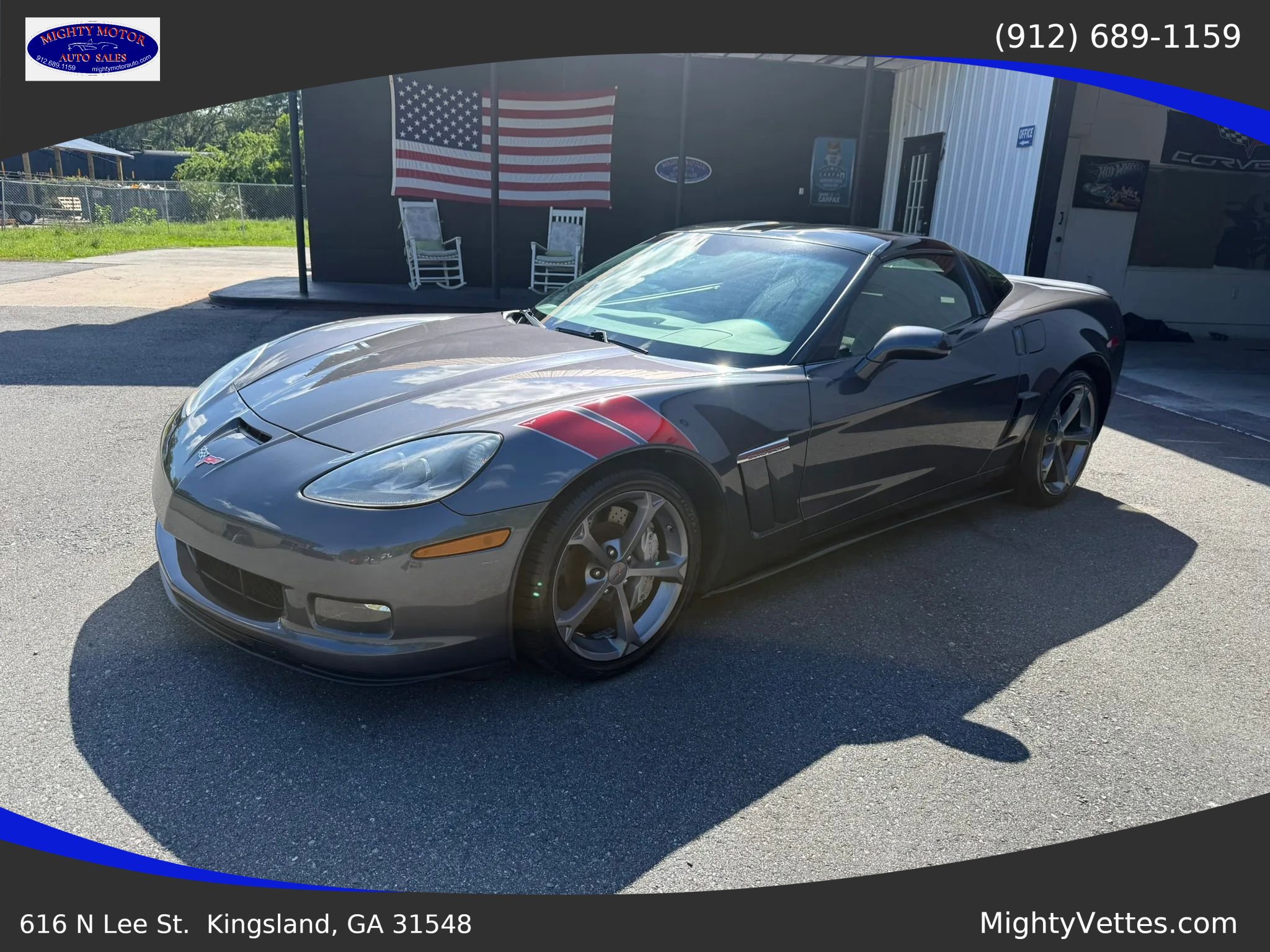 Used 2010 Chevrolet Corvette Grand Sport w/ Preferred Equipment Group RWD image 1
