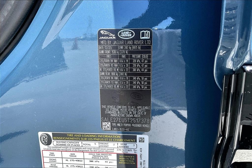 New 2026 Land Rover Defender 110 X-Dynamic SE image 8