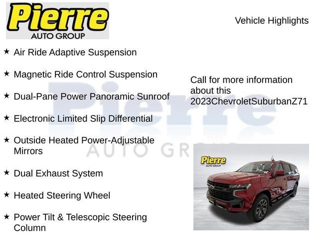 Used 2023 Chevrolet Suburban Z71 w/ Z71 Off-Road Package AWD/4WD image 14