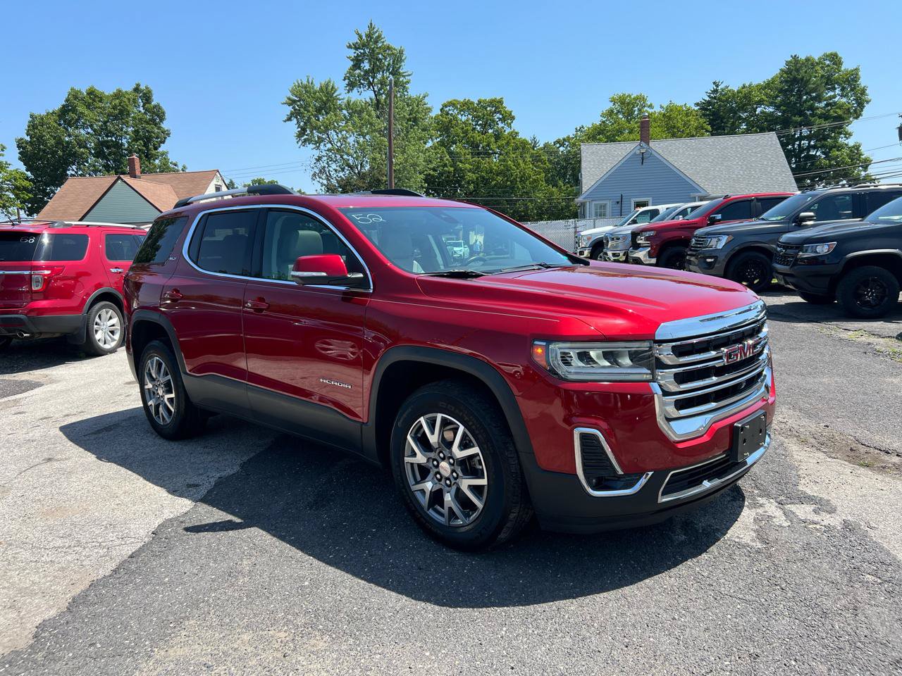Used 2021 GMC Acadia SLT w/ Premium Package AWD/4WD image 3