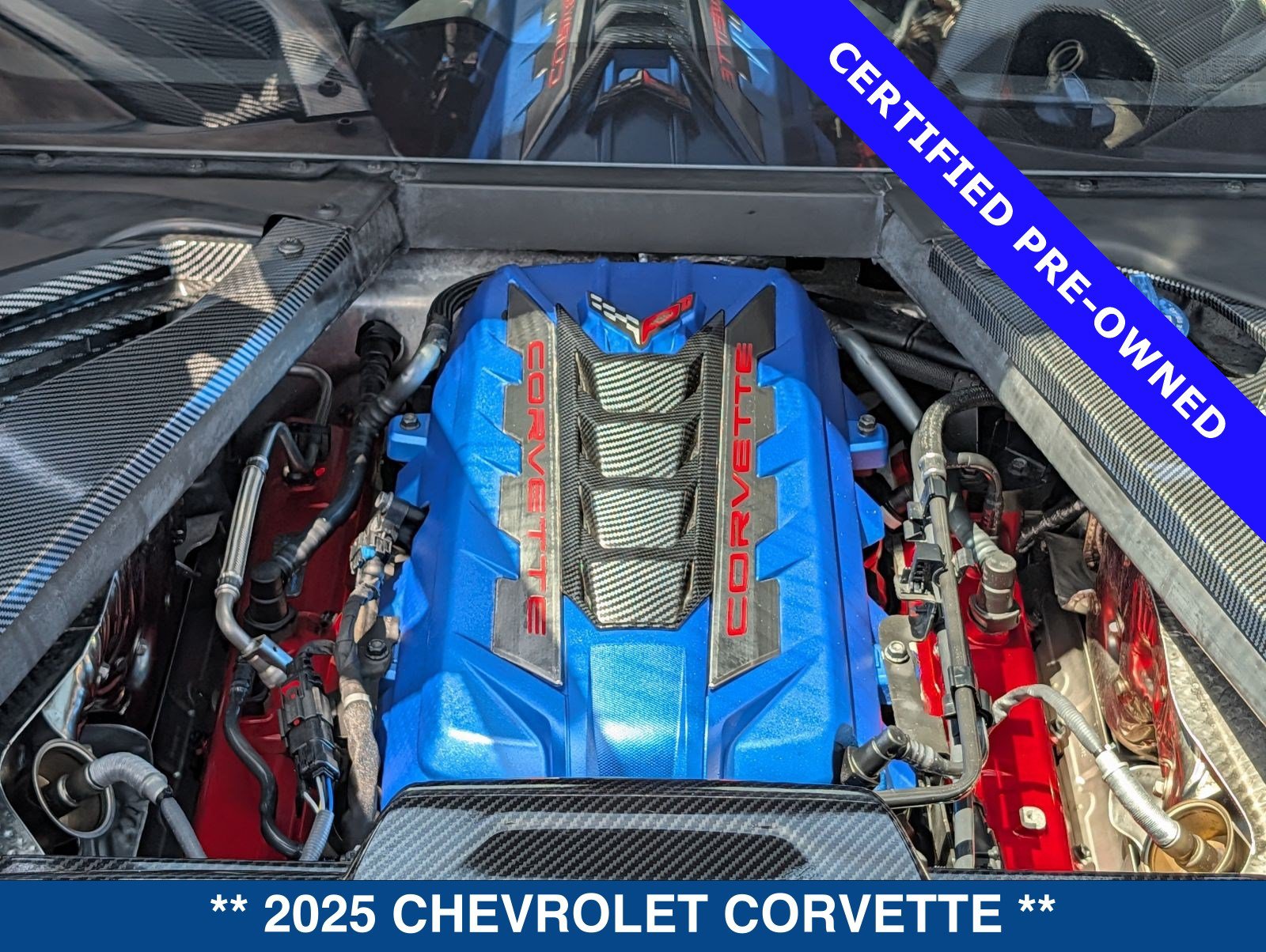 Used 2025 Chevrolet Corvette Stingray Preferred Cpe w/ Z51 Performance Package RWD image 16