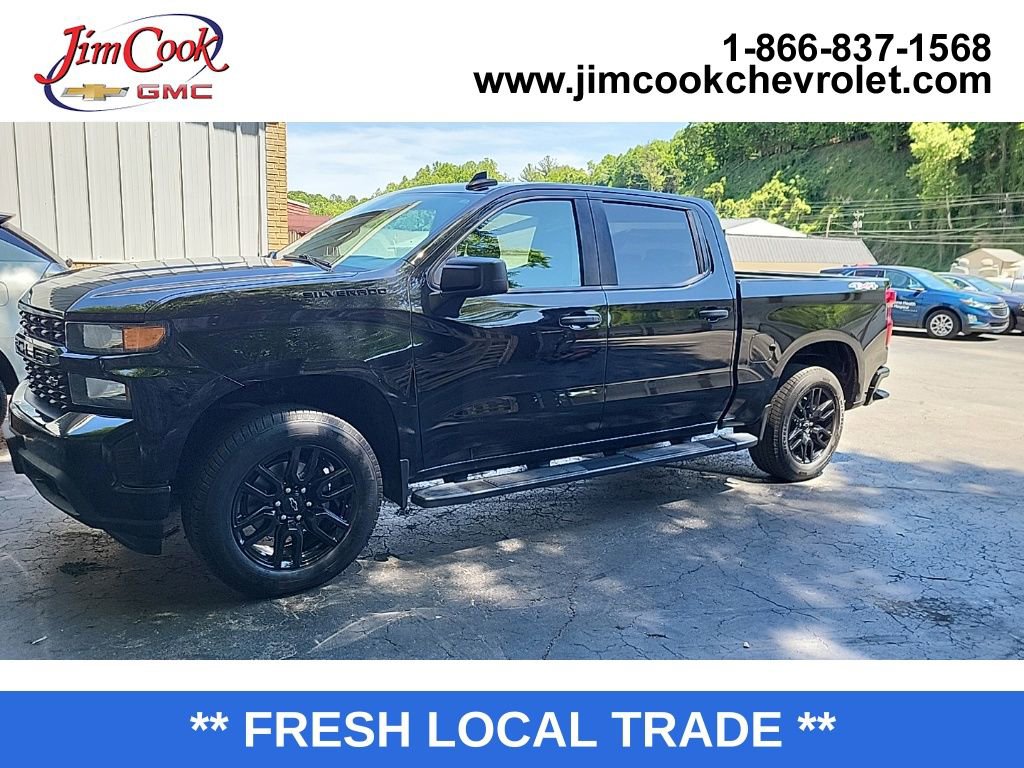 Used 2019 Chevrolet Silverado 1500 Custom w/ Custom Value Package AWD/4WD image 1