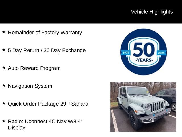 Used 2023 Jeep Wrangler Sahara 4xe image 5