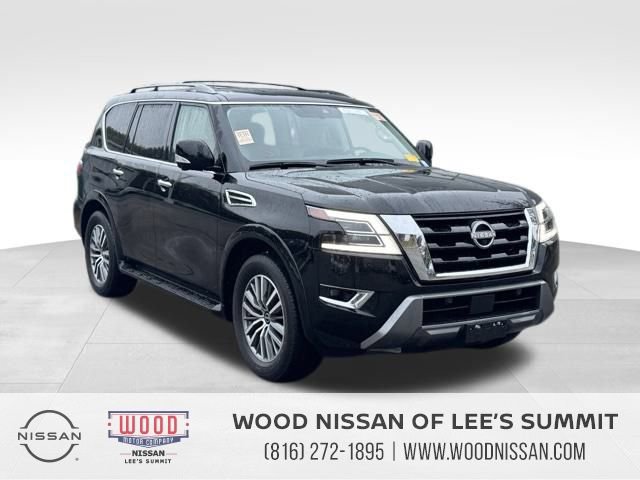 Used 2023 Nissan Armada SL w/ Captain's Chairs Package
