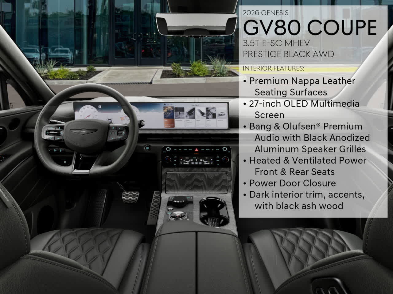 New 2026 Genesis GV80 3.5T Prestige image 17