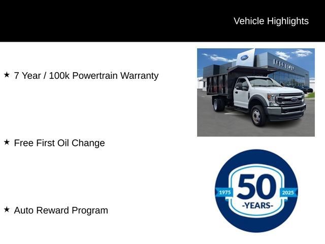Certified 2022 Ford F550 2WD Regular Cab Super Duty w/ XLT Value Package image 7