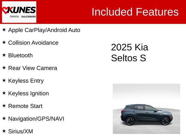 Used 2025 Kia Seltos S FWD image 2