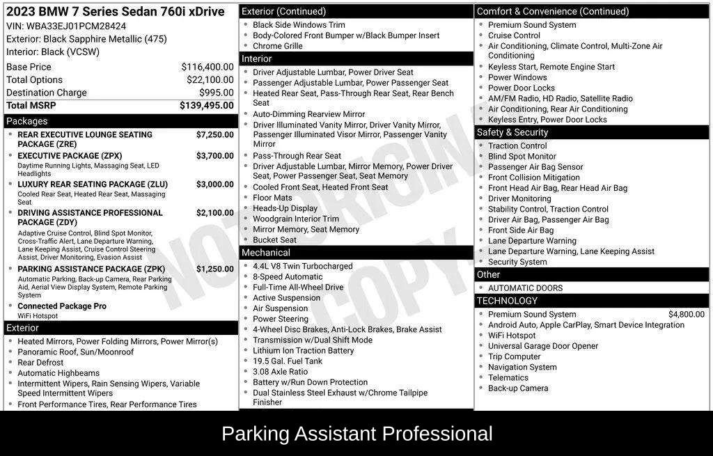 Used 2023 BMW 760i xDrive image 19