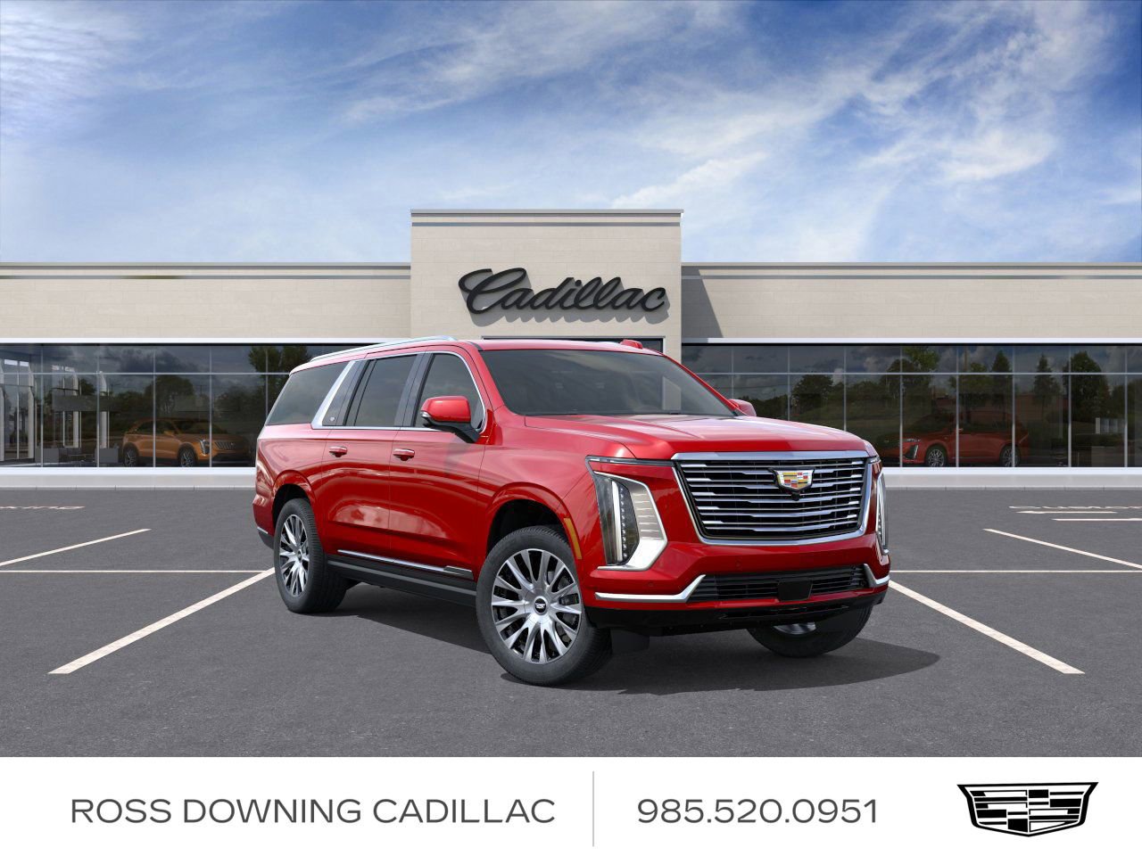 New 2026 Cadillac Escalade ESV Platinum Luxury