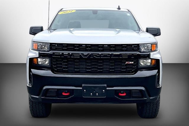 Used 2021 Chevrolet Silverado 1500 Custom Trail Boss w/ LPO, Dark Essentials Package AWD/4WD image 3