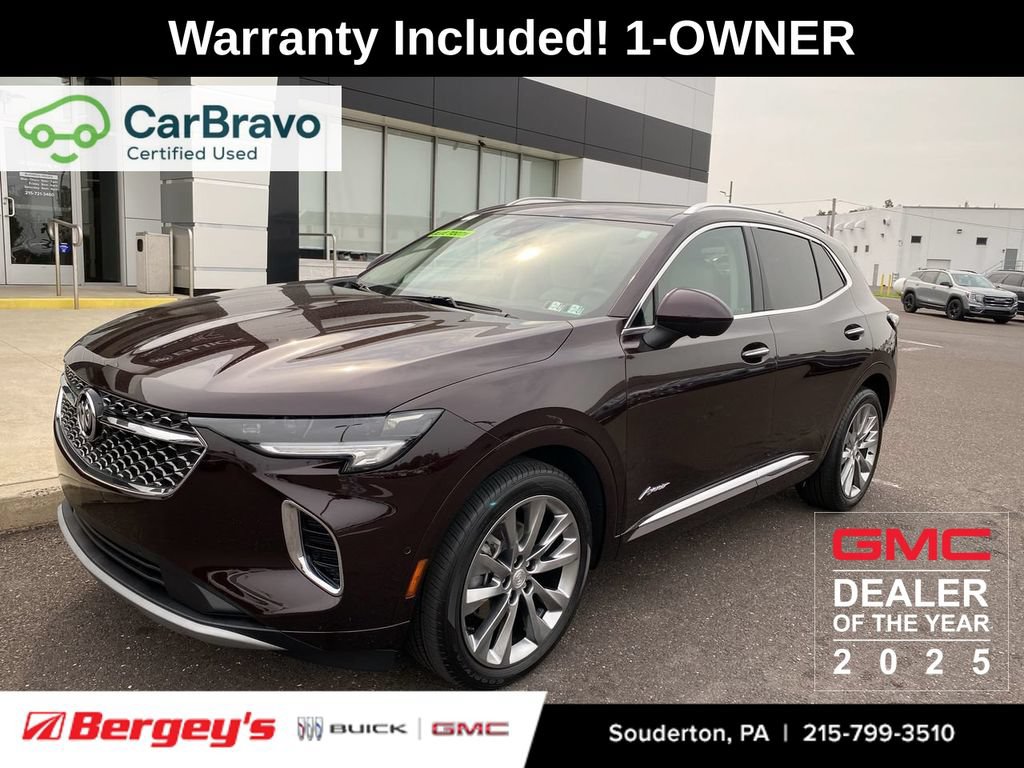 Certified 2021 Buick Envision Avenir w/ Technology Package II