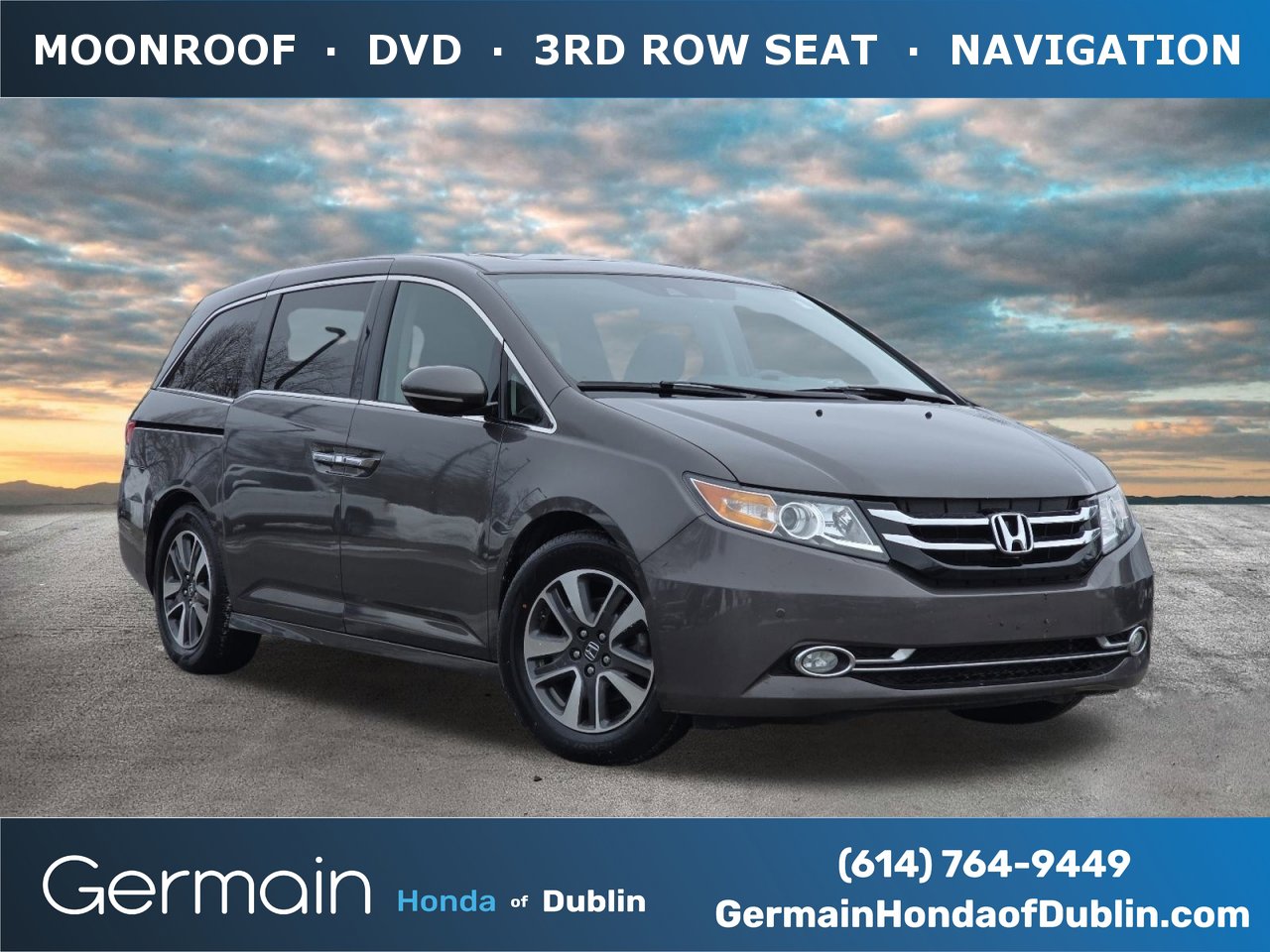 Used 2015 Honda Odyssey Touring Elite image 1