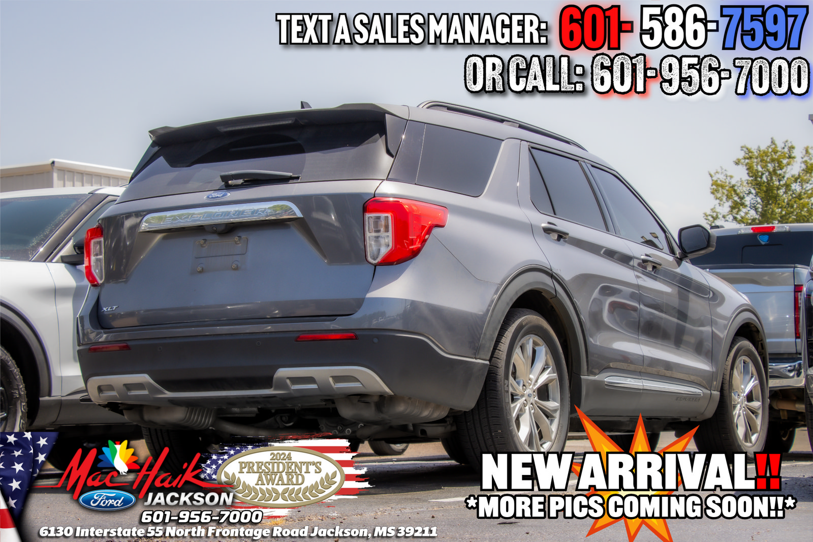 Used 2021 Ford Explorer XLT w/ Equipment Group 202A RWD image 1