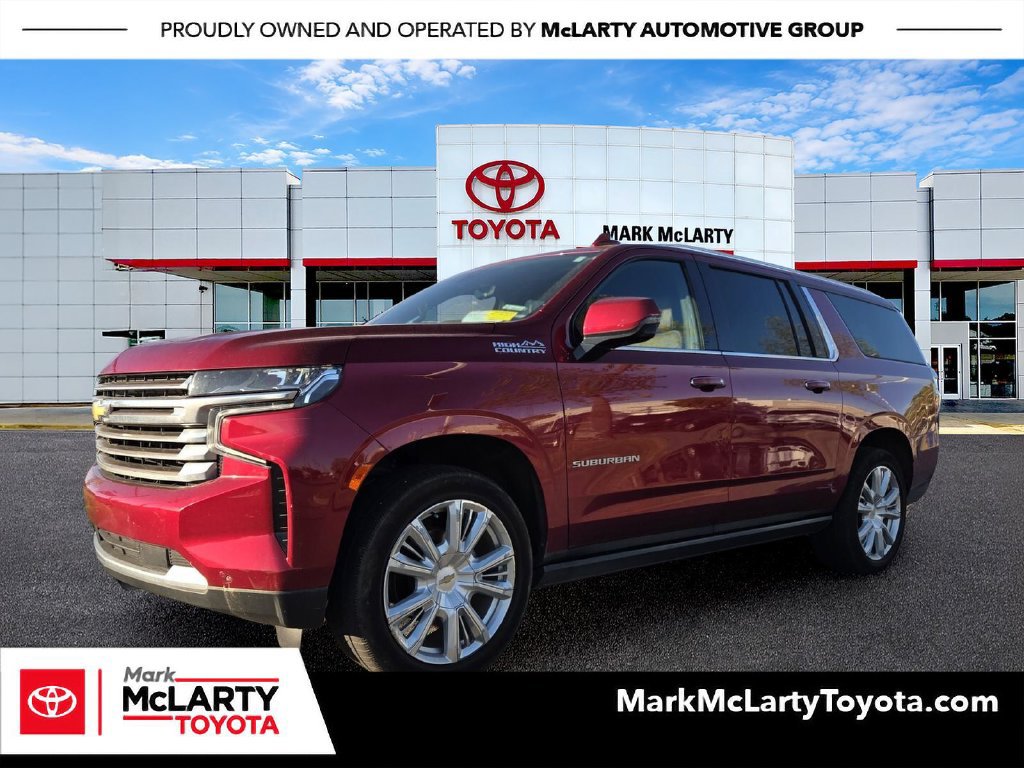 Used 2021 Chevrolet Suburban High Country AWD/4WD 360° Tour