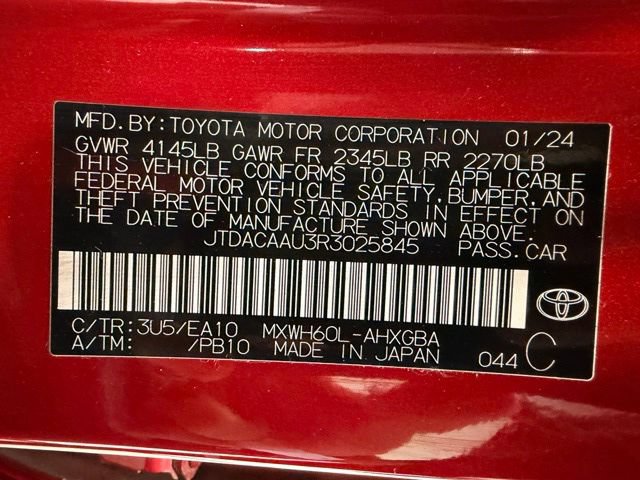 Used 2024 Toyota Prius XLE FWD image 43