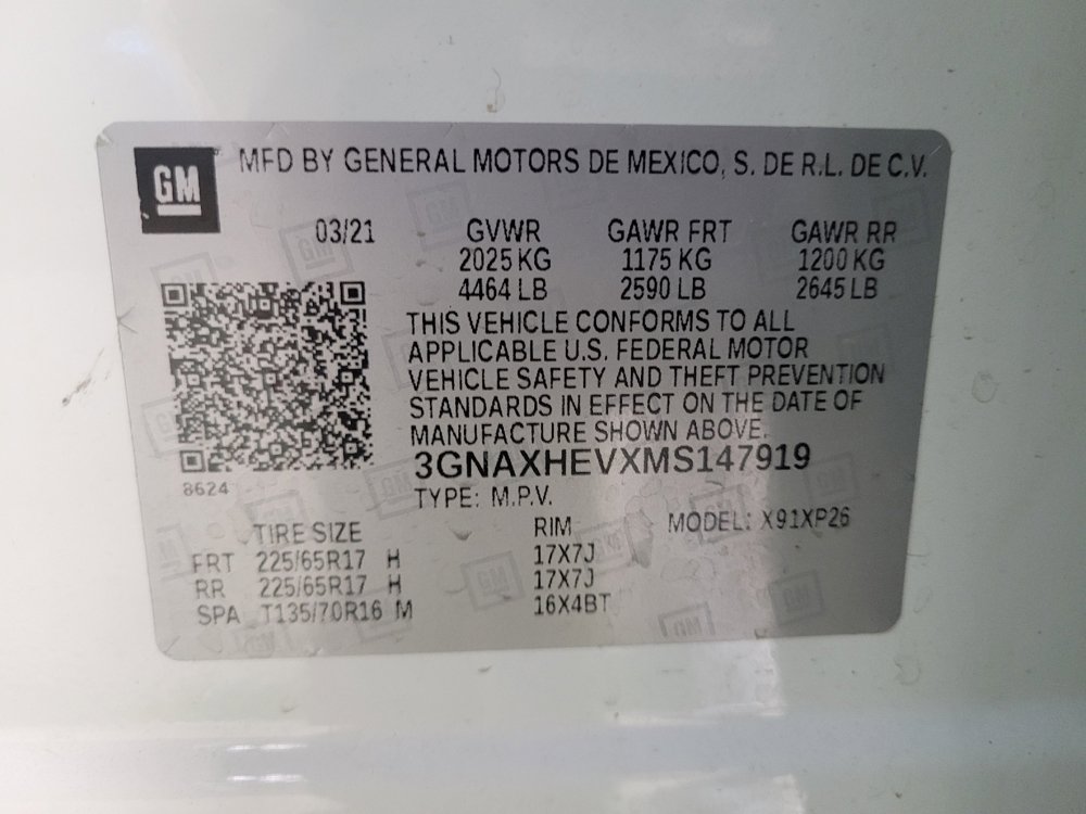 Used 2021 Chevrolet Equinox LS FWD image 33