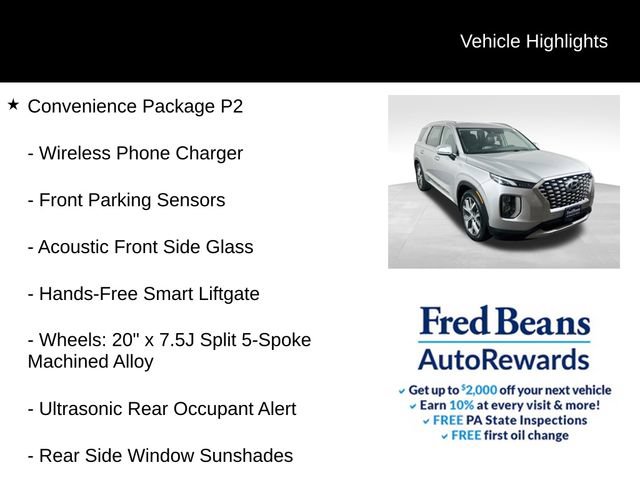 Used 2022 Hyundai Palisade SEL w/ 8P Bench Seat Package AWD/4WD image 10