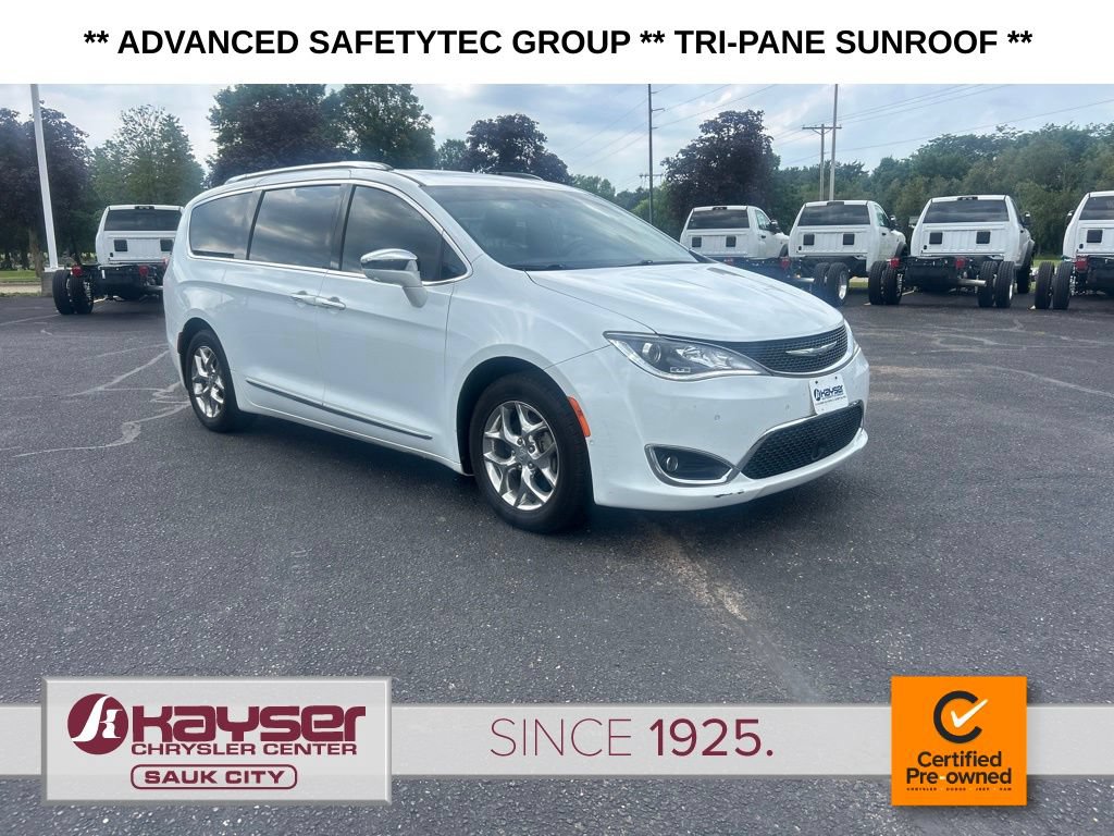 Certified 2018 Chrysler Pacifica Limited w/ Advanced Safetytec Group FWD image 1