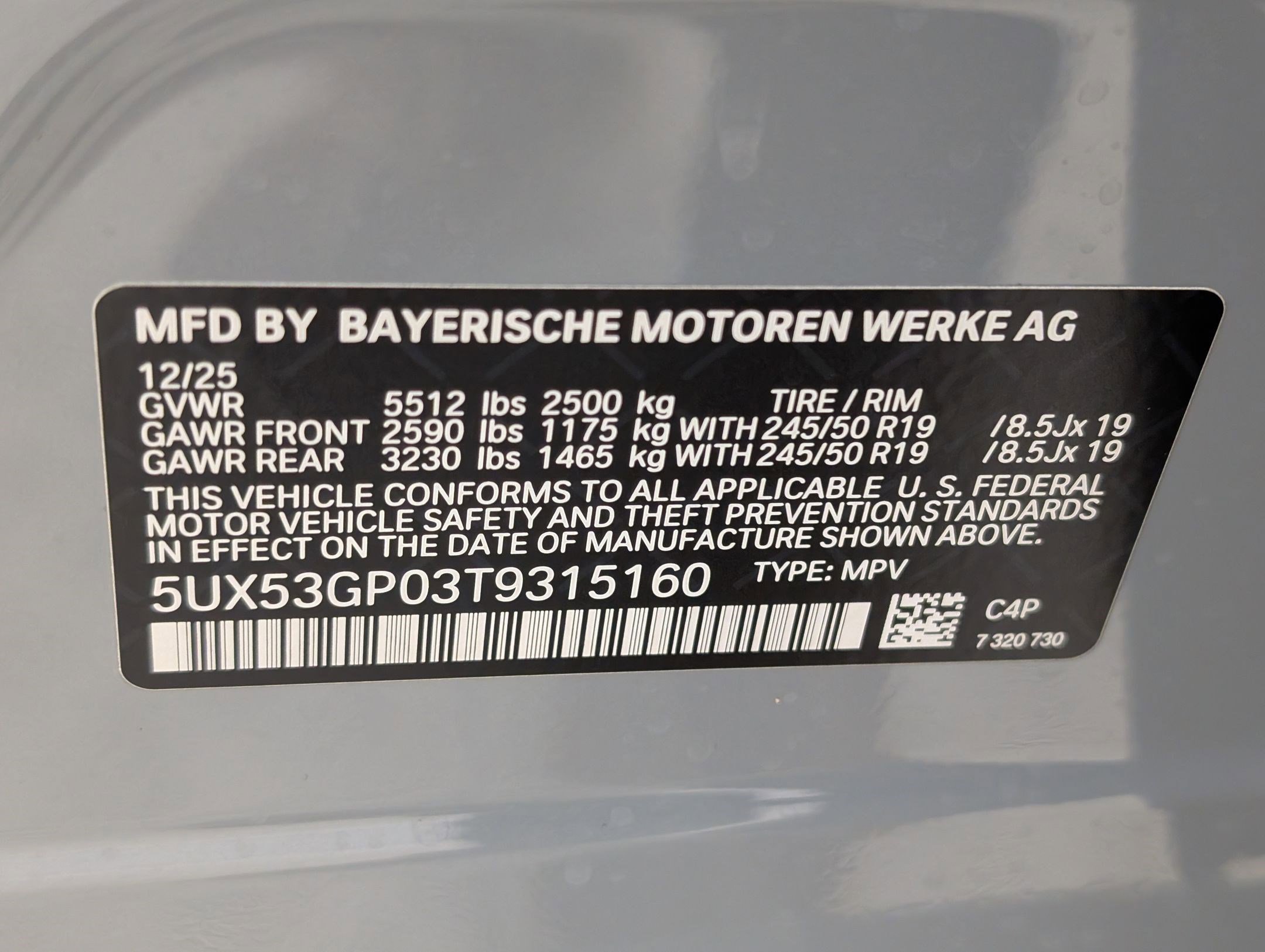 New 2026 BMW X3 xDrive30 w/ M Sport Package image 22