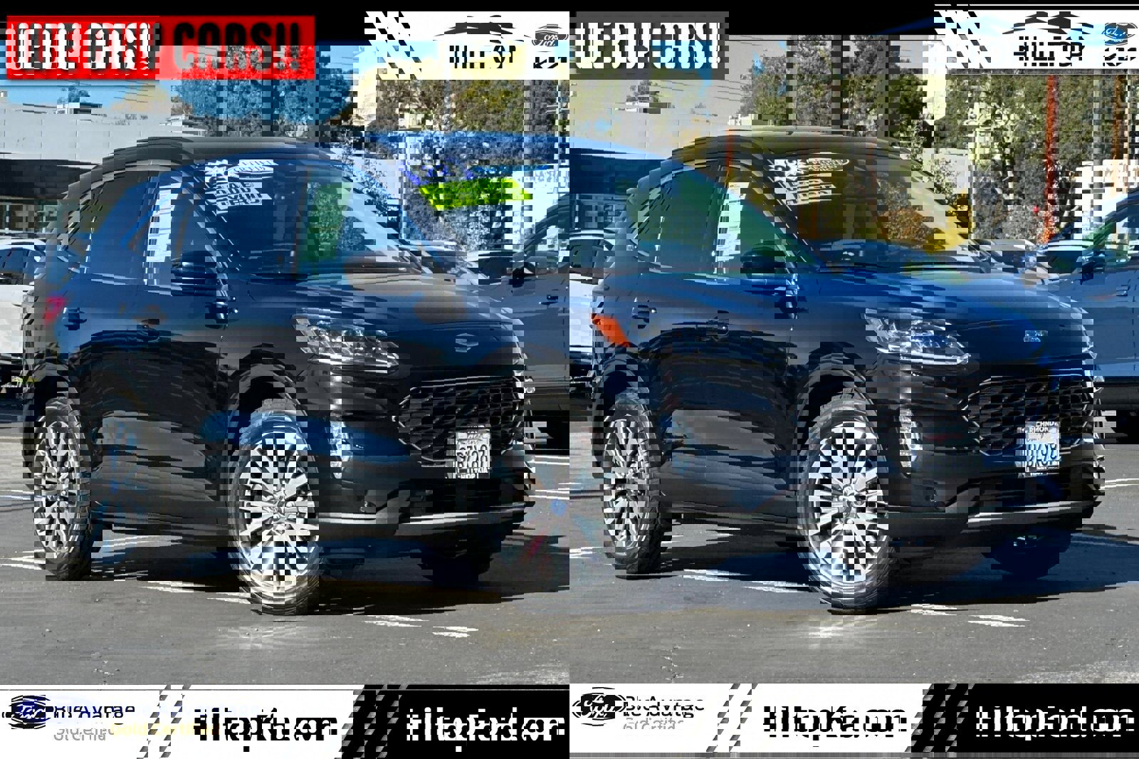 Certified 2022 Ford Escape Titanium w/ Class II Trailer Tow Package