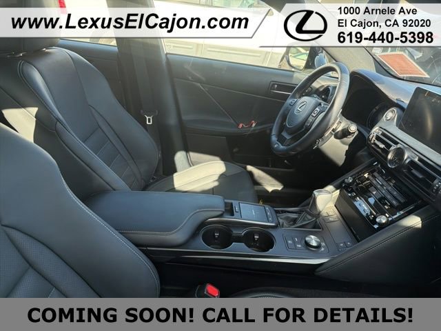Certified 2025 Lexus IS 350 F Sport w/ Navigation Package RWD image 4