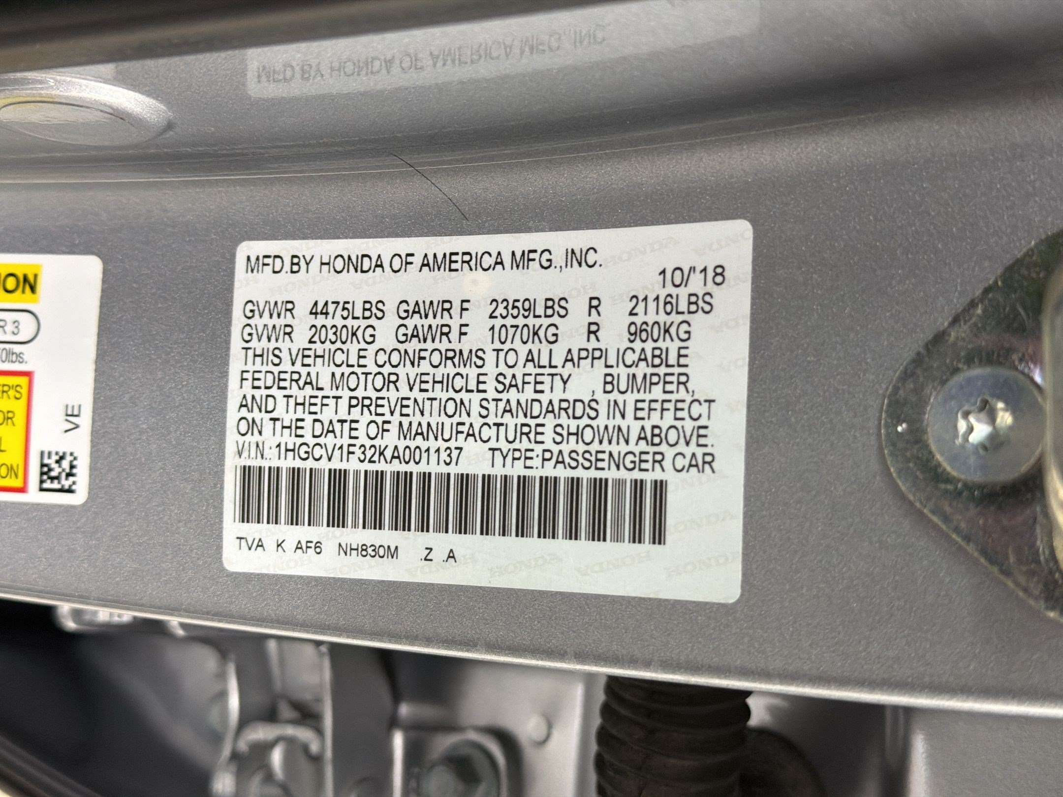 Used 2019 Honda Accord Sport image 27