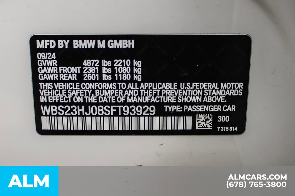 Used 2025 BMW M3 Competition w/ Executive Package image 43