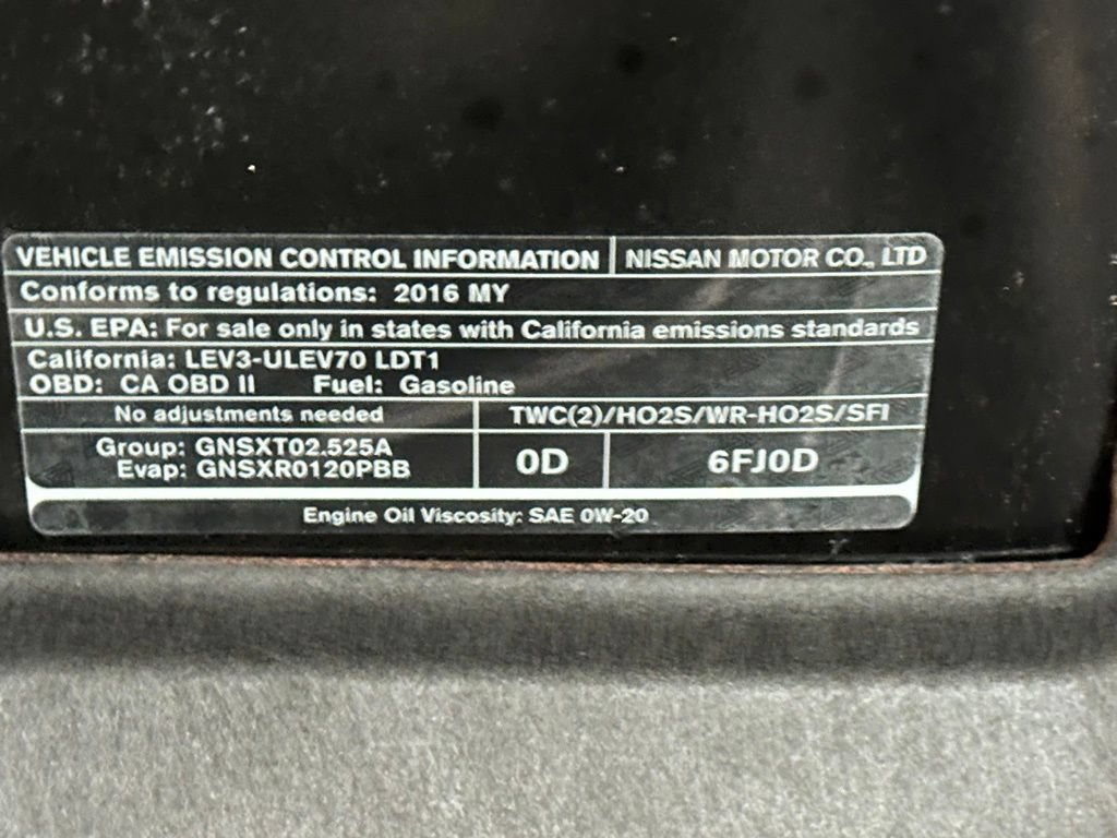 Used 2016 Nissan Rogue S w/ Appearance Package FWD image 34