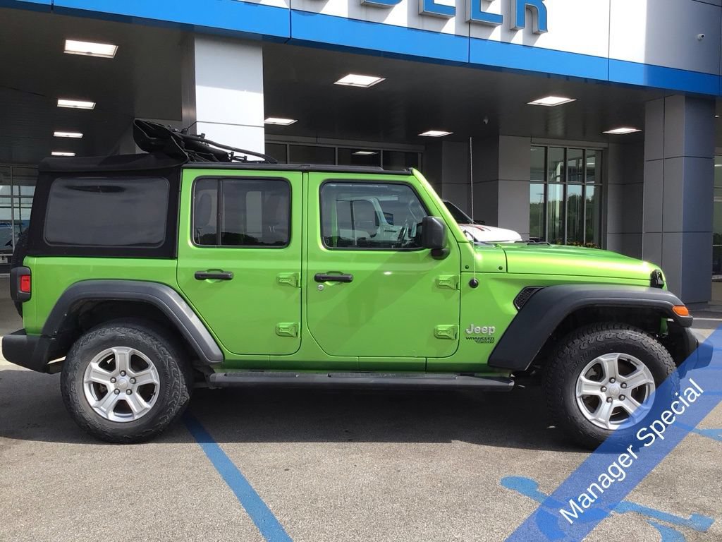 Used 2018 Jeep Wrangler Unlimited Sport S AWD/4WD image 6