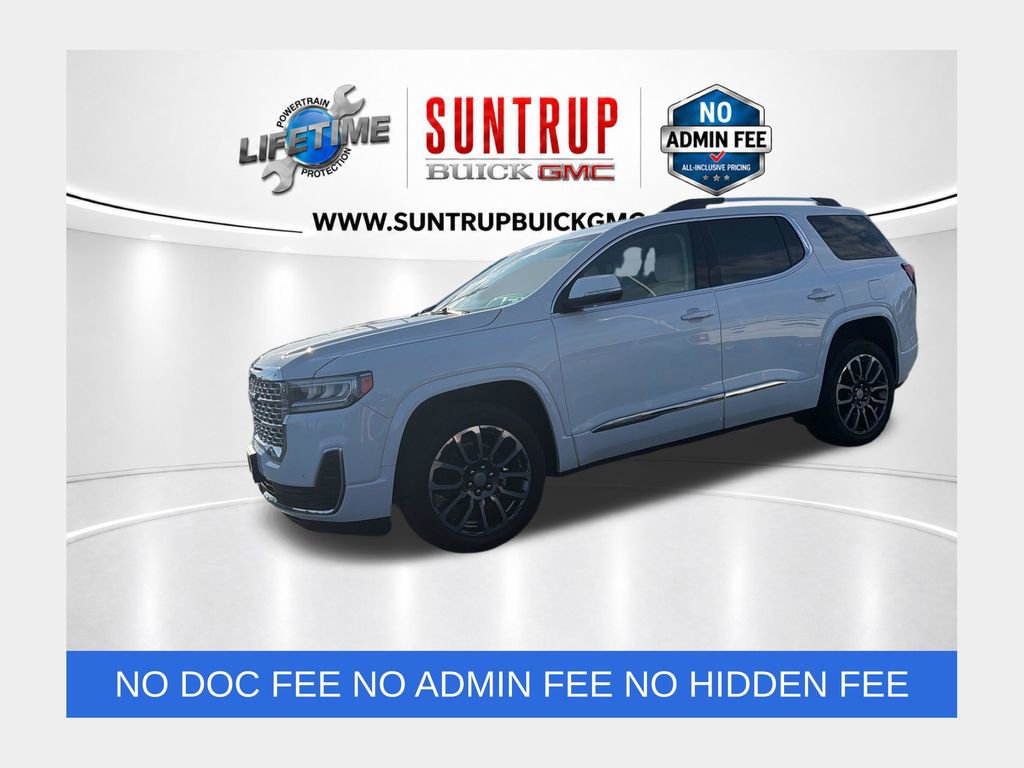 Used 2020 GMC Acadia Denali w/ LPO, Floor Liner Package FWD image 1